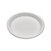 Plato redondo de caña de azúcar blanco Ø300mm A26mm - 250Uds