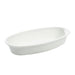 Ensaladera de pulpa ovalada de caña blanca 700ml 230x140mm A50mm - 1000Uds