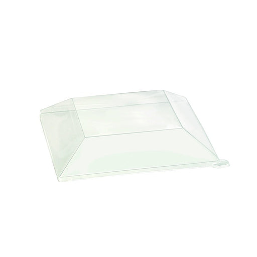 Tapa plana transparente PET para 210APU2020 200x200mm A50mm - 250Uds