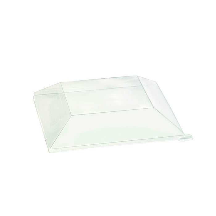 Tapa plana transparente PET para 210APU2020 200x200mm A50mm - 250Uds