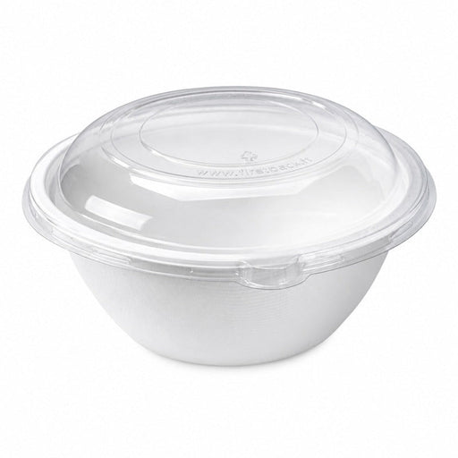 Tapa plana PET transparente Ø200mm A20mm - 500Uds