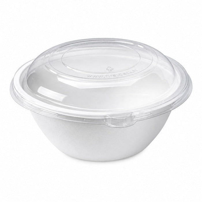 Tapa plana PET transparente Ø200mm A20mm - 500Uds