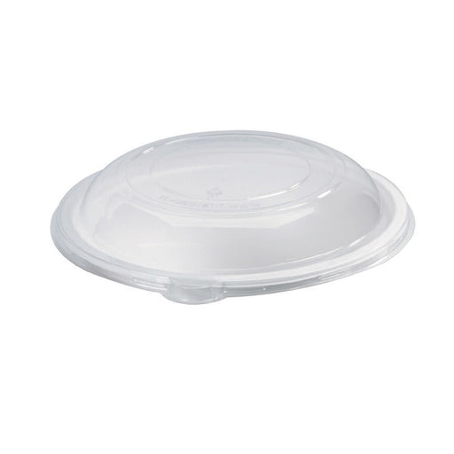 Tapa plana transparente PET H0,3mm Ø245mm - 100Uds