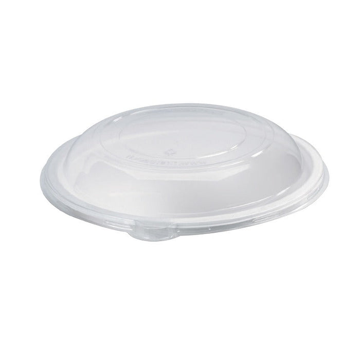 Tapa plana transparente PET H0,3mm Ø245mm - 100Uds