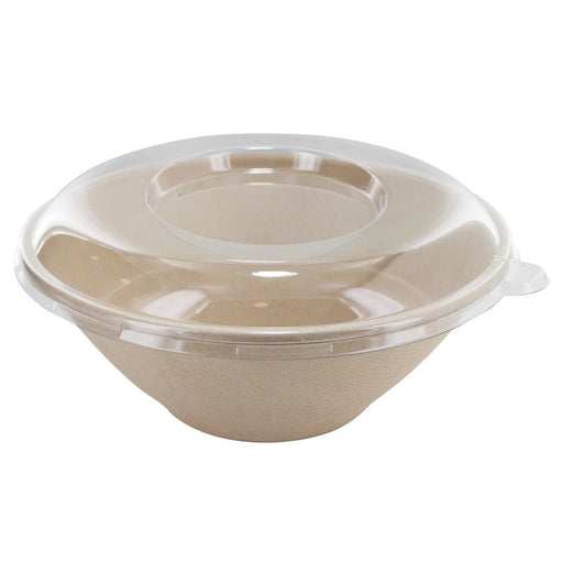 Tapa plana transparente de plástico PET - 250Uds