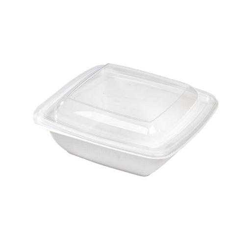 Tapa plana transparente PET para 210APUSCB750 205x205mm - 300Uds