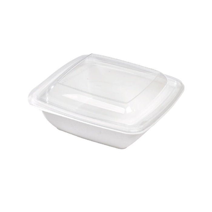 Tapa plana transparente PET para 210APUSCB750 205x205mm - 300Uds