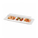 Tapa plana transparente PET para 210APU3 260x110mm A32mm - 250Uds