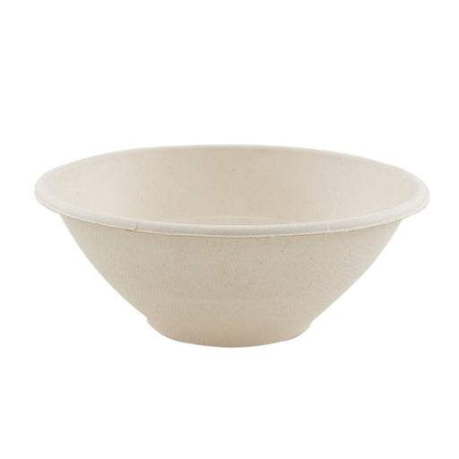 Bol redondo de pulpa marrón «Poke» 1200ml Ø196mm A76mm - 250Uds