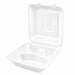 Caja pulpa blanca 3 comp. Multiuso 220x202mm A80mm - 200Uds