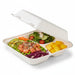 Caja pulpa blanca 3 comp. multiuso 234x231mm A80mm - 200Uds