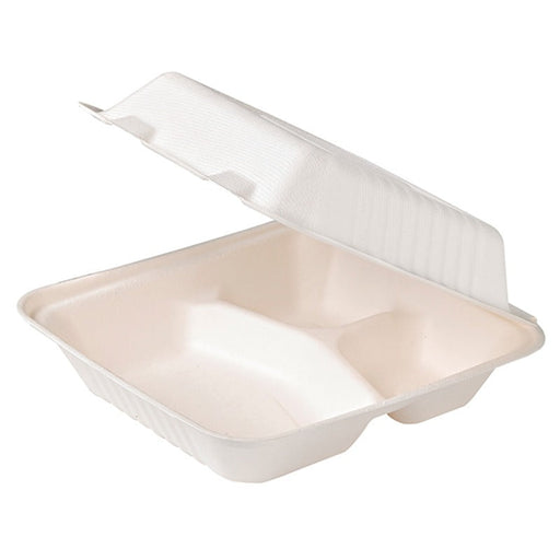 Caja pulpa blanca 3 comp. multiuso 234x231mm A80mm - 200Uds