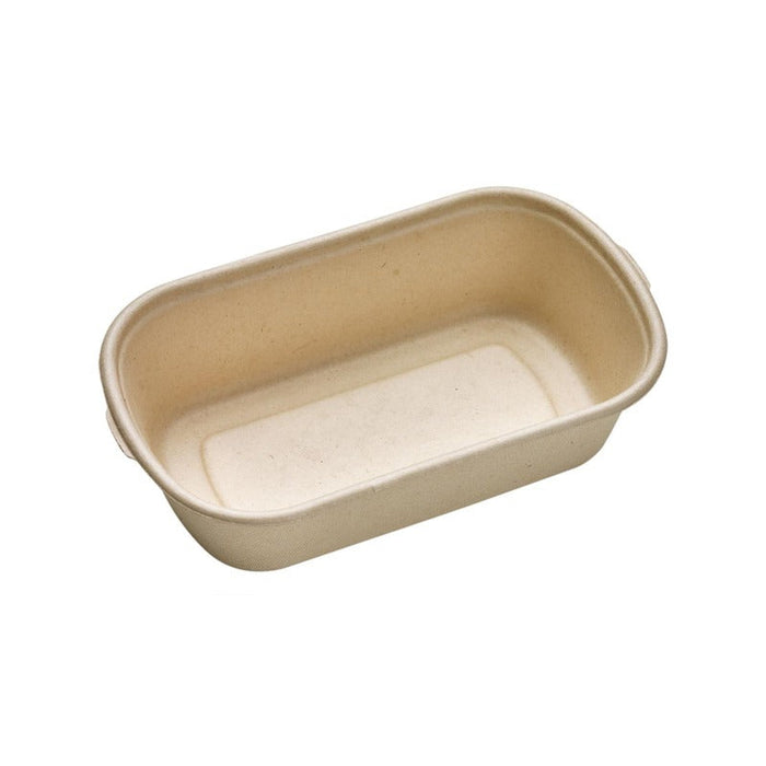 Ensaladera rectangular de pulpa Eco Rec 700ml 195x116mm A50mm - 300Uds