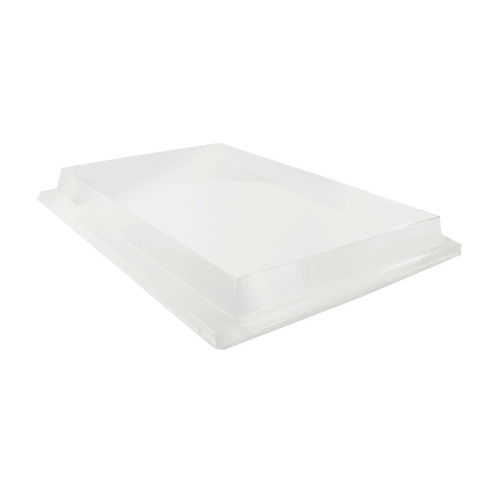 Tapa plana transparente PET 380x280mm A40mm - 50Uds