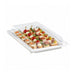 Tapa plana transparente PET 272x193mm A33mm - 100Uds