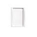 Tapa plana transparente PET 272x193mm A33mm - 200Uds