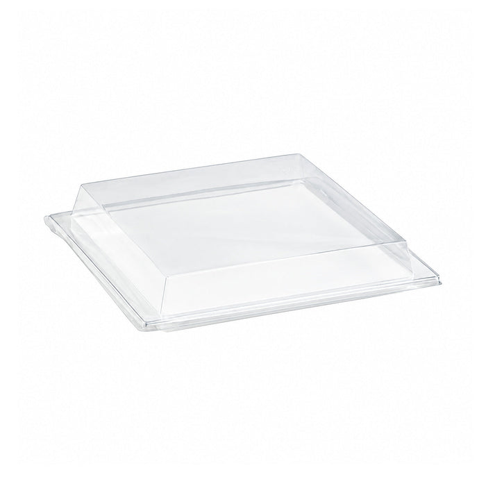 Tapa plana transparente PET 275x265mm A33mm - 200Uds