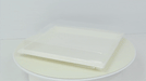 Tapa plana transparente PET 275x265mm A33mm - 200Uds