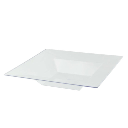 Plato hondo cuadrado reutilizable y microondable en PP 350ml 215x215mm A40mm - 60Uds