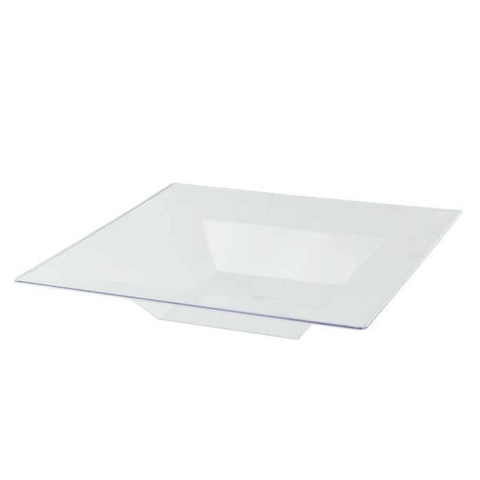 Plato hondo cuadrado reutilizable y microondable en PP 350ml 215x215mm A40mm - 60Uds