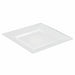 Plato hondo cuadrado reutilizable y microondable en PP 280x280mm A40mm - 60Uds