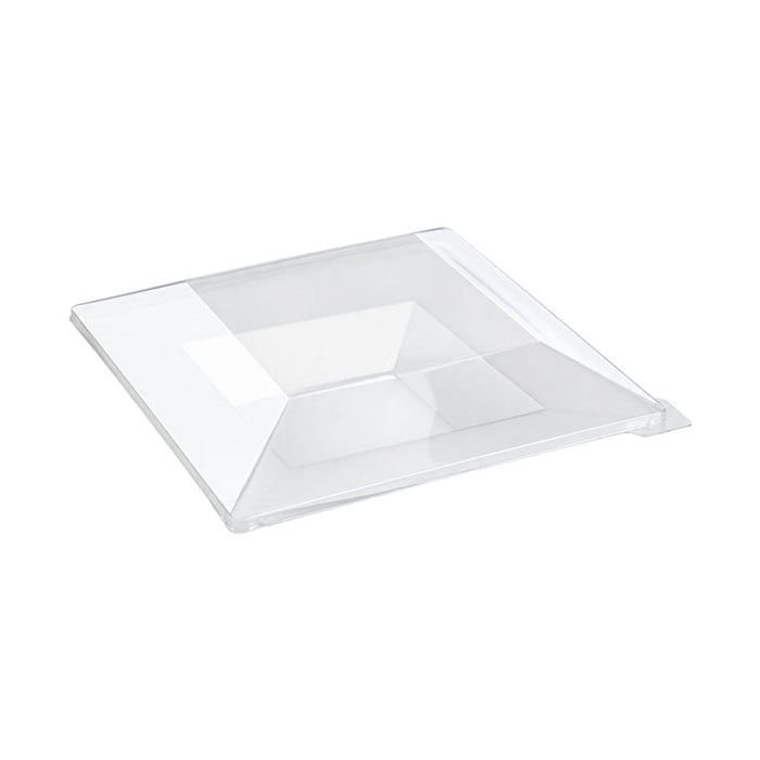 Tapa plana transparente PET para 210AQ2121 220x220mm A40mm - 60Uds