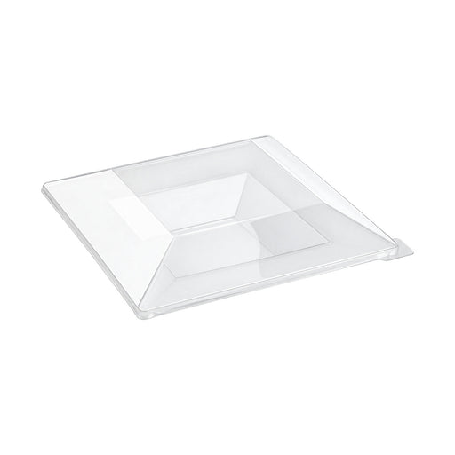 Tapa plana transparente PET para 210AQ2424 245x245mm A30mm - 60Uds