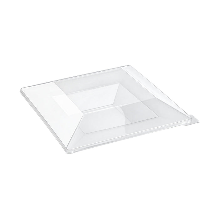 Tapa plana transparente PET para 210AQ2424 245x245mm A30mm - 60Uds