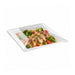 Tapa plana transparente PET para 210AQ2424 245x245mm A30mm - 60Uds