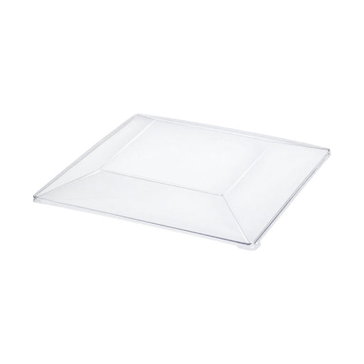Tapa plana transparente PET para 210AQ2727 280x280mm A40mm - 60Uds