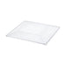 Tapa plana transparente PET para 210AQ2727 280x280mm A40mm - 60Uds
