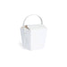 Mini caja de cartón blanca cuadrada con asa 230ml 65x71mm A70mm - 500Uds