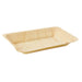 Plato de madera rectangular 190x140mm A18mm - 500Uds
