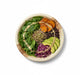 Plato redondo de hoja de palmera Ø250mm A25mm - 100Uds