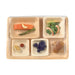 Bandeja rectangular de madera Scandinavia 400x280mm A20mm - 50Uds
