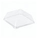 Tapa cúpula transparente Escandinavia PET para 210BBA1111 110x110mm A20mm - 1000Uds