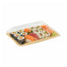 Tapa cúpula transparente Escandinavia PET para 210BBA2012 205x135mm A38mm - 500Uds