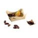 Platito cuadrado de madera Ø60mm A25mm - 1000Uds
