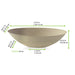 Bol ovalado de pulpa marrón BioNchic 1000ml 240x145mm A63mm - 250Uds