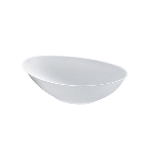 Bol ovalado de pulpa blanco BioNchic 750ml 225x135mm A55mm - 250Uds