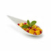 Mini plato de degustación de pulpa con forma de gota BIONCHIC 105x52mm A30mm - 300Uds
