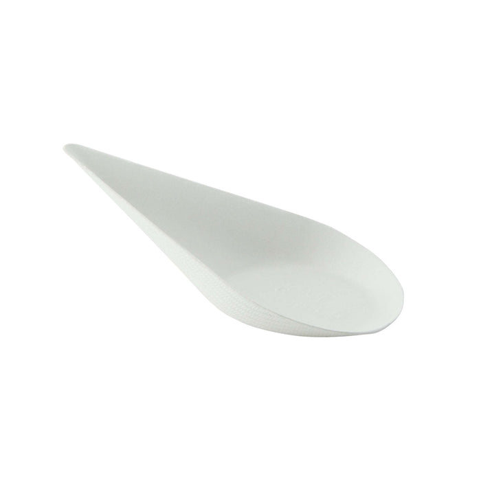 Mini plato de degustación de pulpa con forma de gota BIONCHIC 105x52mm A30mm - 300Uds
