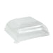 Tapa cúpula transparente BioNchic PET para 210BCHIC99F 91x91mm A36mm - 100Uds