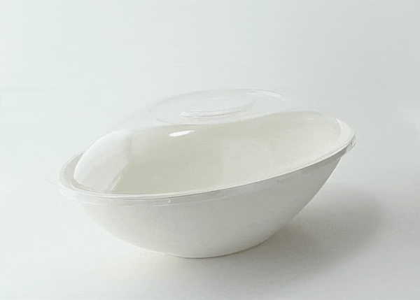 Tapa cúpula transparente BioNchic PET para 210BCHIC1500 275x160mm A45mm - 100Uds