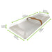 Tapa cúpula transparente BioNchic PET para 210BCHIC3915 404x157mm A33mm - 100Uds