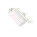 Tapa cúpula transparente BioNchic PET para 210BCHIC90180 180x90mm A30mm - 100Uds