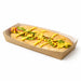 Bandeja de cartón Kraft 500ml 200x90mm A25mm - 600Uds