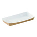 Bandeja de cartón Kraft 500ml 200x90mm A25mm - 600Uds