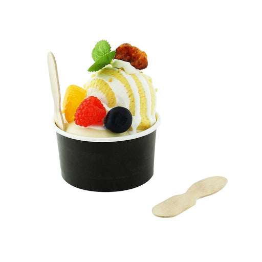 Cuchara de madera para helados A77mm - 10000Uds