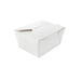 Caja de comida en cartón blanca con cierre 650ml 130x105mm A65mm - 450Uds
